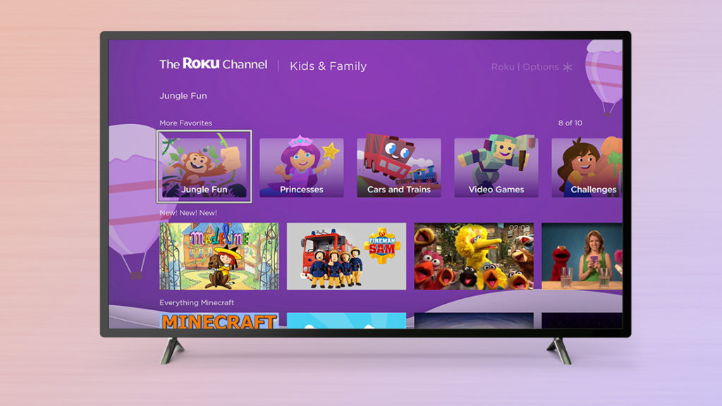 News The Roku Channel Kids and Family